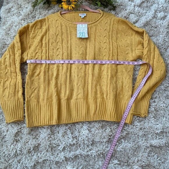 Lularoe Harper Cable Knit Sweater Plus Size 2X Cozy NWT - Picture 9 of 9